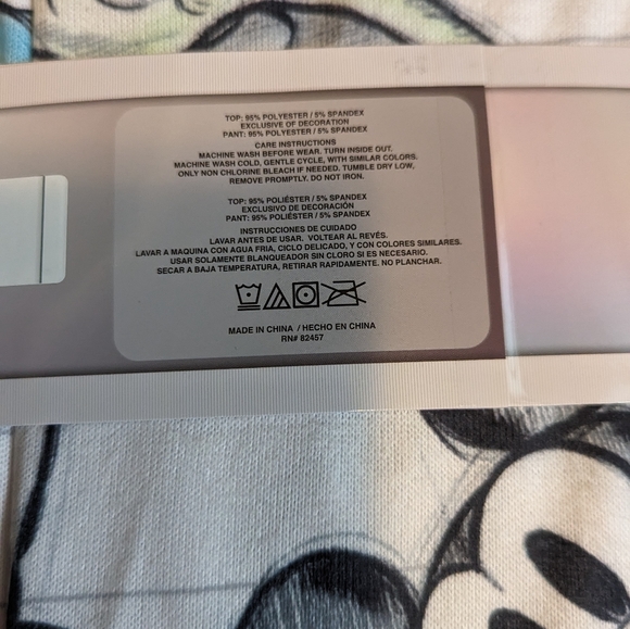 Disney 100 Women's Size Small Pajamas Brand New - Picture 3 of 8